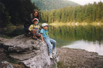 Mit Kindern am Gr&uuml;nen See, Steiermark